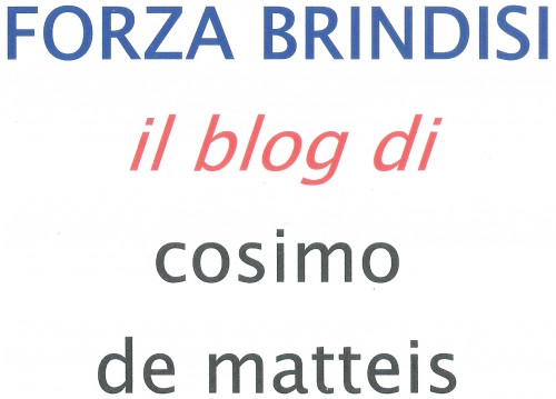"Forza Brindisi" il blog di cosimo de matteis